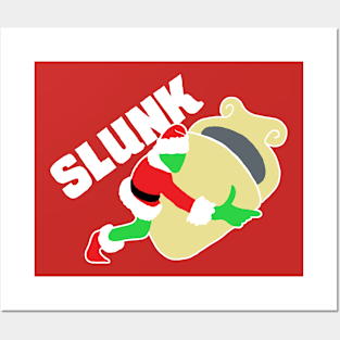 SLUNK 2 (white) Posters and Art